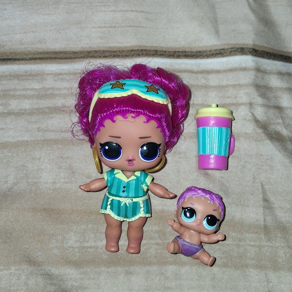 L.O.L. Surprise! Doll Set with Pink Hair and Accessories